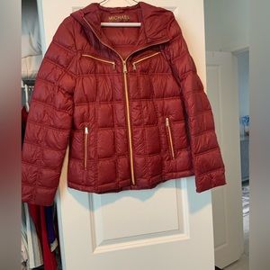 EUC Michael Kors Hooded Jacket Size L
